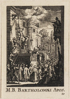 TvB G 4846
<br/>
Martyrium Bartholomeus ("Kleine Apostelserie")
<br/>
<em>Callot, Jacques (1592 - 1635) - kopie naar</em>